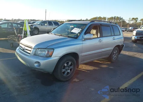 2005 Toyota Highlander V6 z USA, uszkodzony, nr VIN JTEDP21A750091223